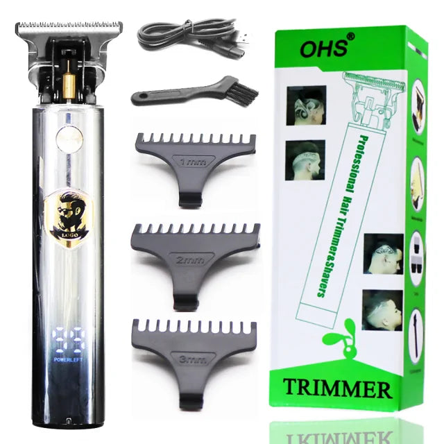 Electric Cordless Hair Cutting Machine Professional Hair Barber Trimmer For Men